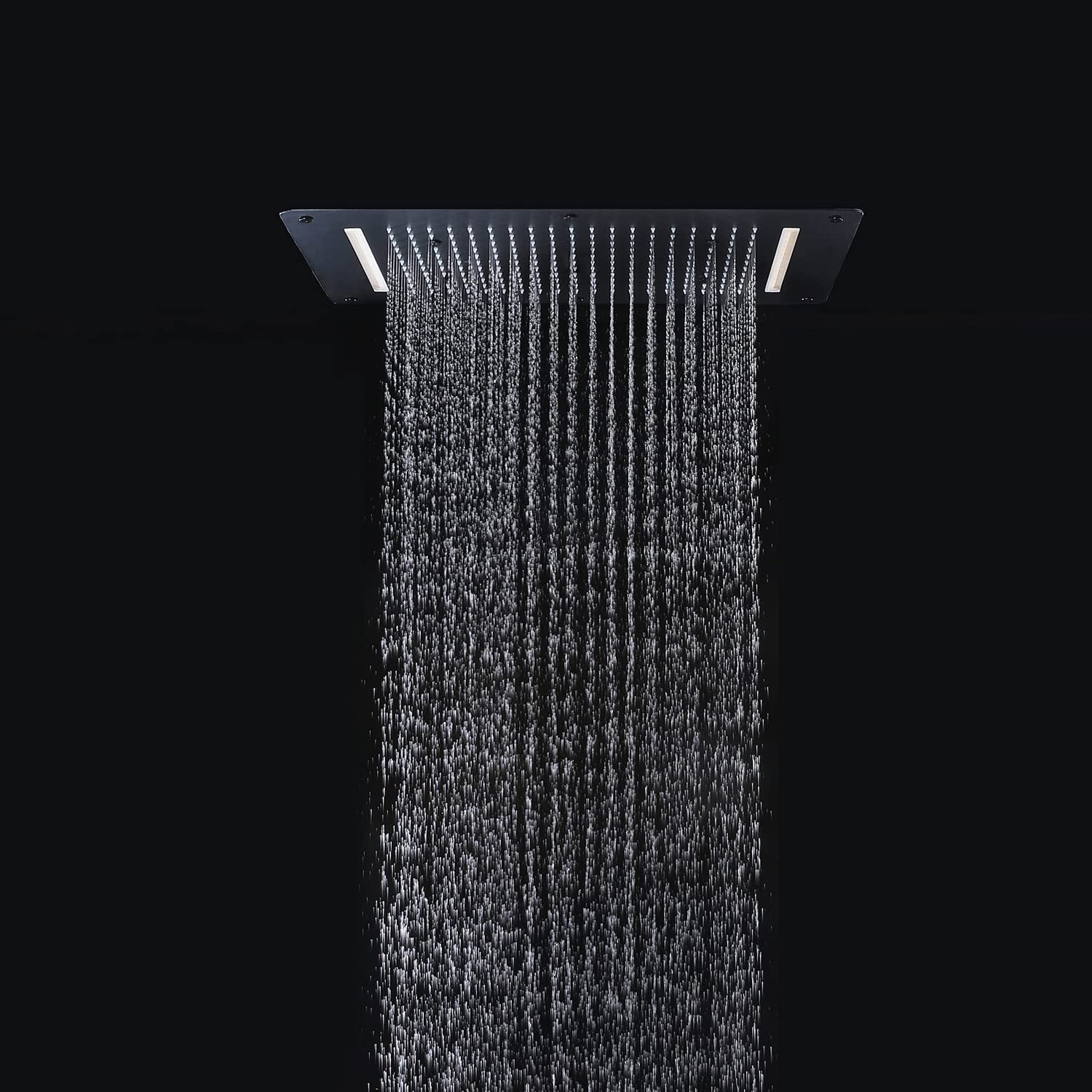 14.96 X 27.56 Inch 4 Functions Rain Shower Head Waterfall Rainfall Shower Head