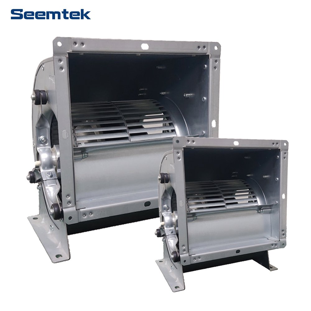 200mm Double Inlet Forward Curved Blower Low Noise Fan for AC