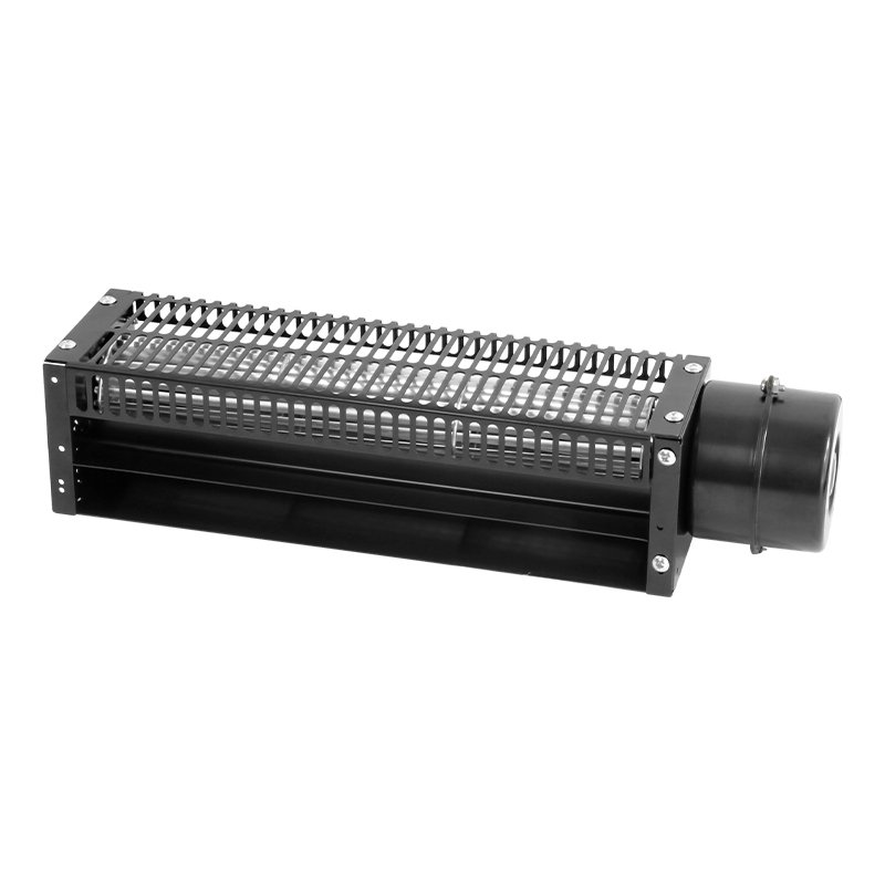 PRSK AC 220V 60mm Bus Heater Cross-flow Fan Aluminum Alloy Blade Elevator Tangential Blower Fan