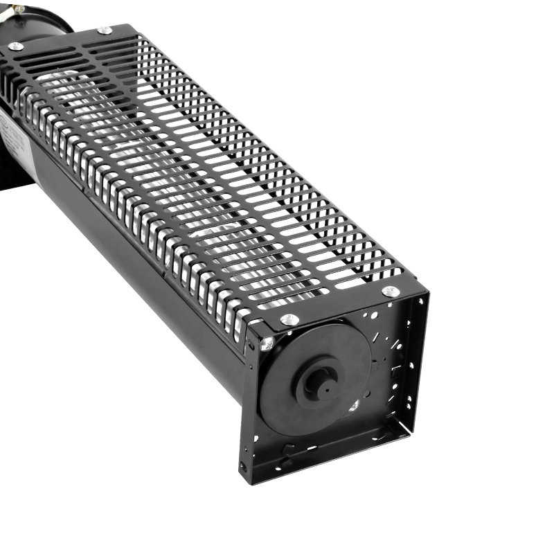 PRSK AC 220V 60mm Bus Heater Cross-flow Fan Aluminum Alloy Blade Elevator Tangential Blower Fan