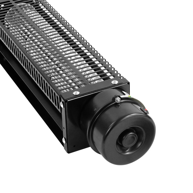 PRSK AC 220V 60mm Bus Heater Cross-flow Fan Aluminum Alloy Blade Elevator Tangential Blower Fan