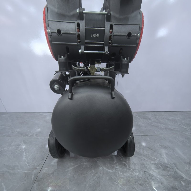 Mini Electric 50L Air Compressor 4.5HP 8bar Silent Piston Oilless with Core Components Engine and Motor