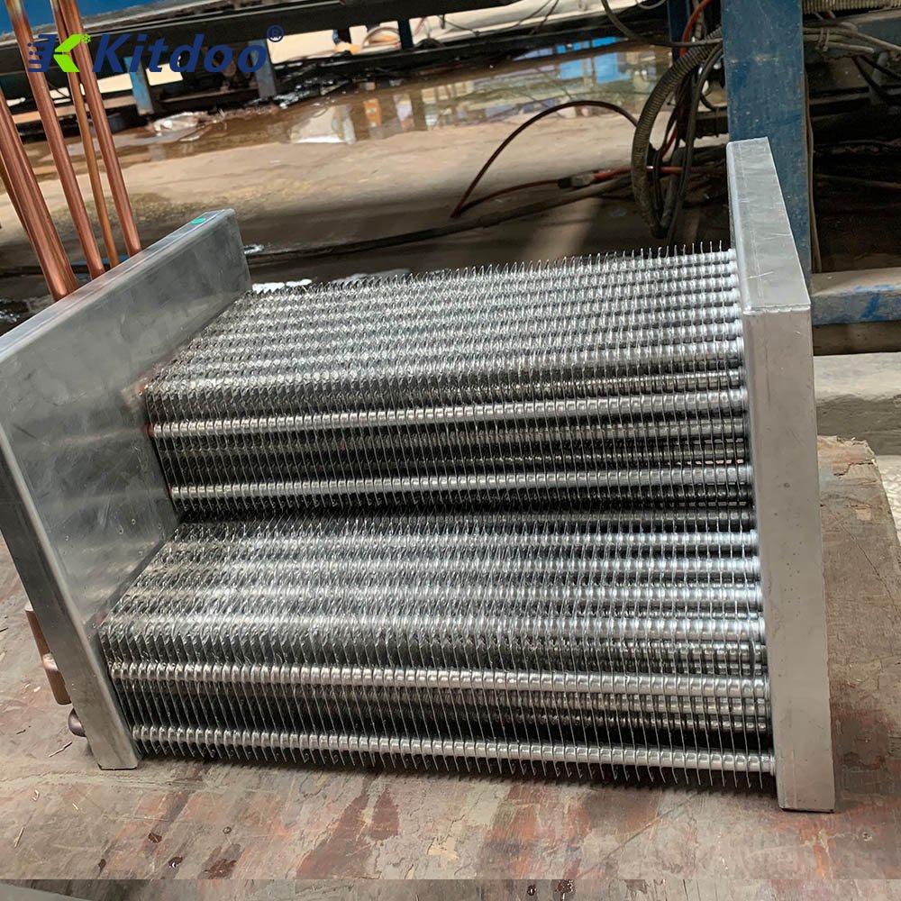 Copper Tube Aluminum Finned Evaporator Coil for Air Cooling Conditioner and Freezer Condenser Heat Exchangers