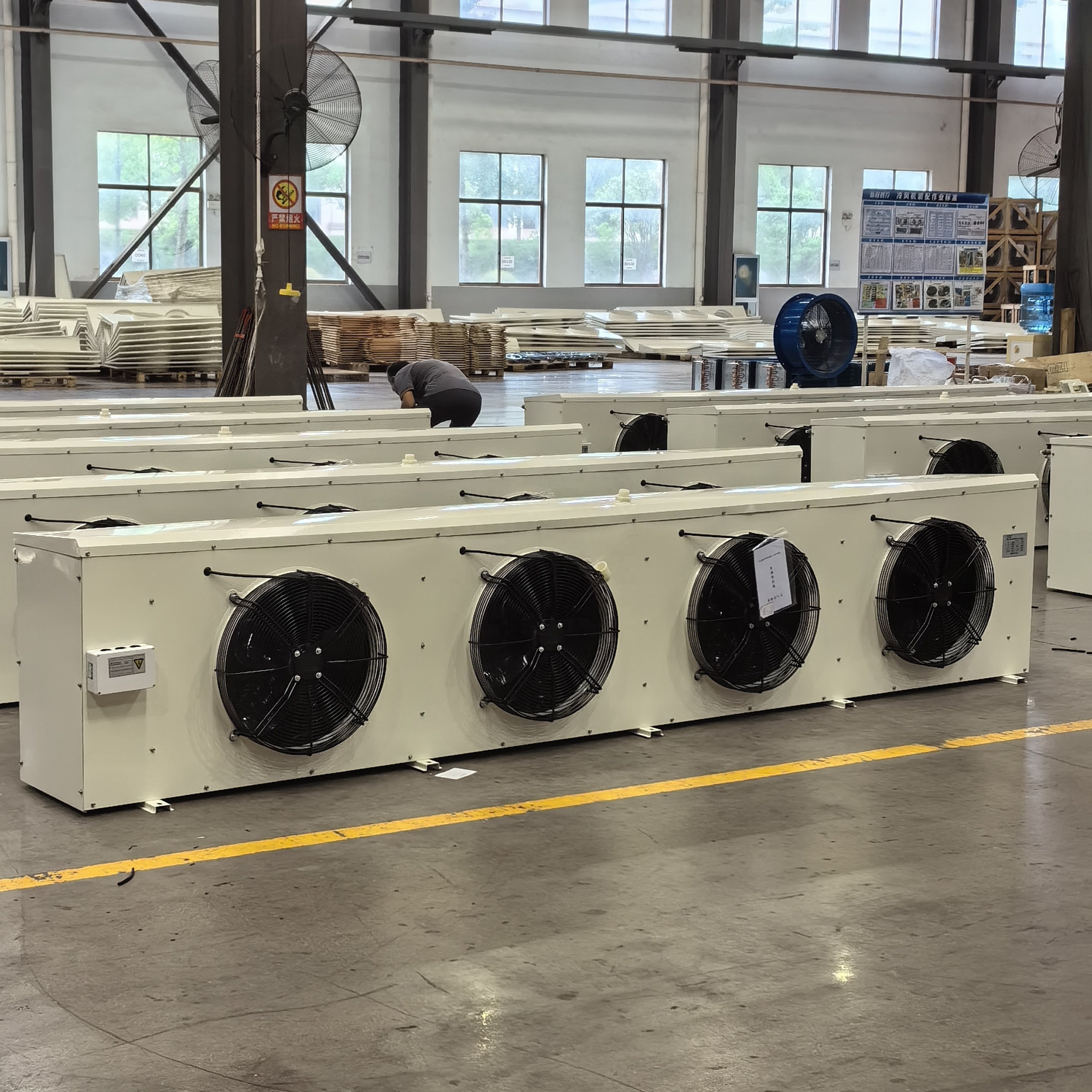 Air-cooled Freezer Condenser Refrigeration Compressor Condensing Unit for Multi-pathway Cold Rooms DD255