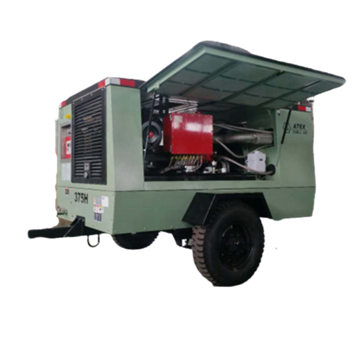 Sullair 375CFM Portable Type Atex Zone 2 Air Compressor for Offshore Platform