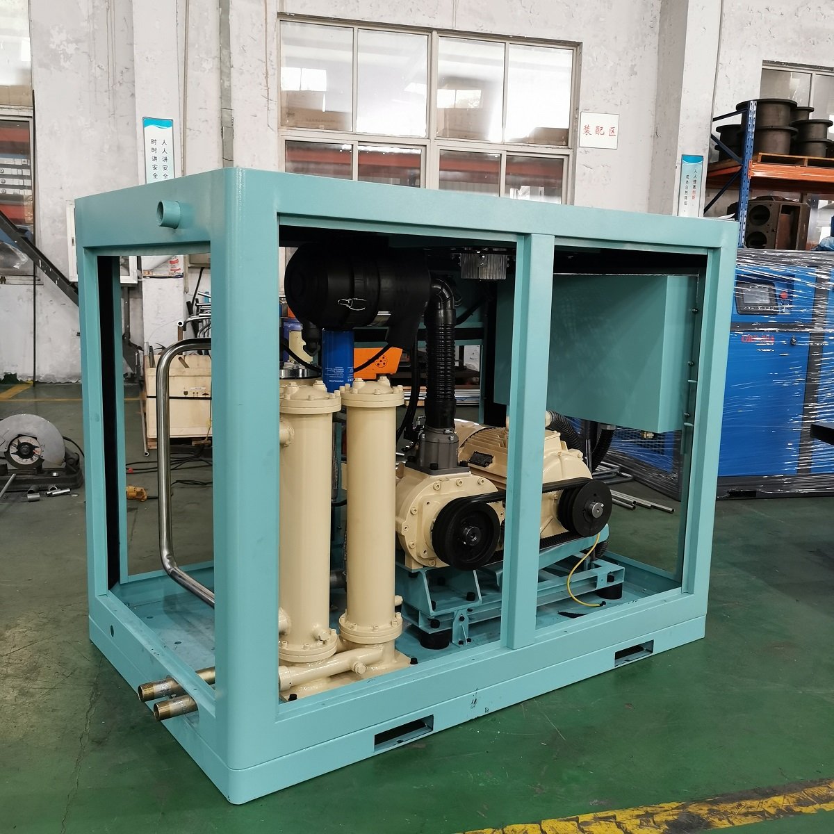CCS Qualified 120hp 90kw Marine Screw air Compressor