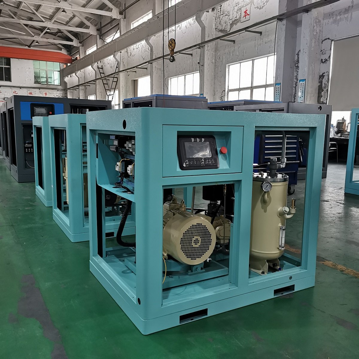 CCS Qualified 120hp 90kw Marine Screw air Compressor