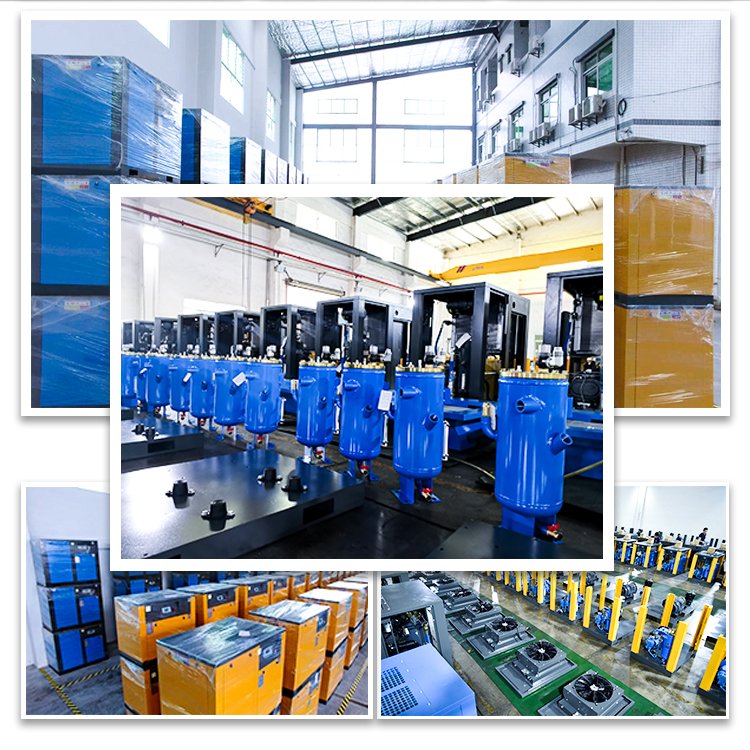 30HP 22KW 16Bar 380V 50Hz Screw Air Compressor, Air Compressor for Compressed Air Generating Unit
