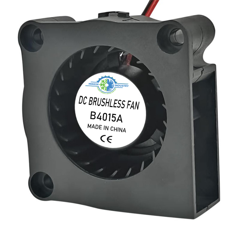 B4015A Silent 40x40x15mm Radial Blower Fan 12V 24V DC High Speed PWM Centrifugal Fans