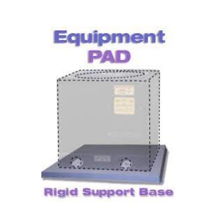 Equipment Support Pad | for HVAC Units, Generators, AC Condensers, air Conditioners, Beehives & More