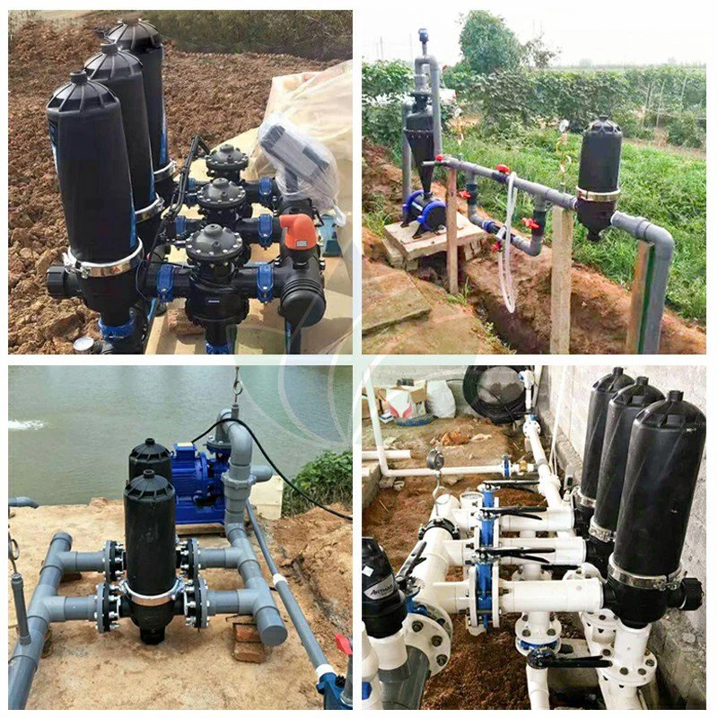 Agricultural T Type 2 Inch Screen Filter for Drip Irrigation