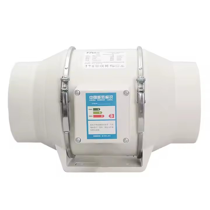 Custom Made 2024 Inline Duct Ventilation Fan 4 Inch Axial Flow Fan Metal Exhaust Fan
