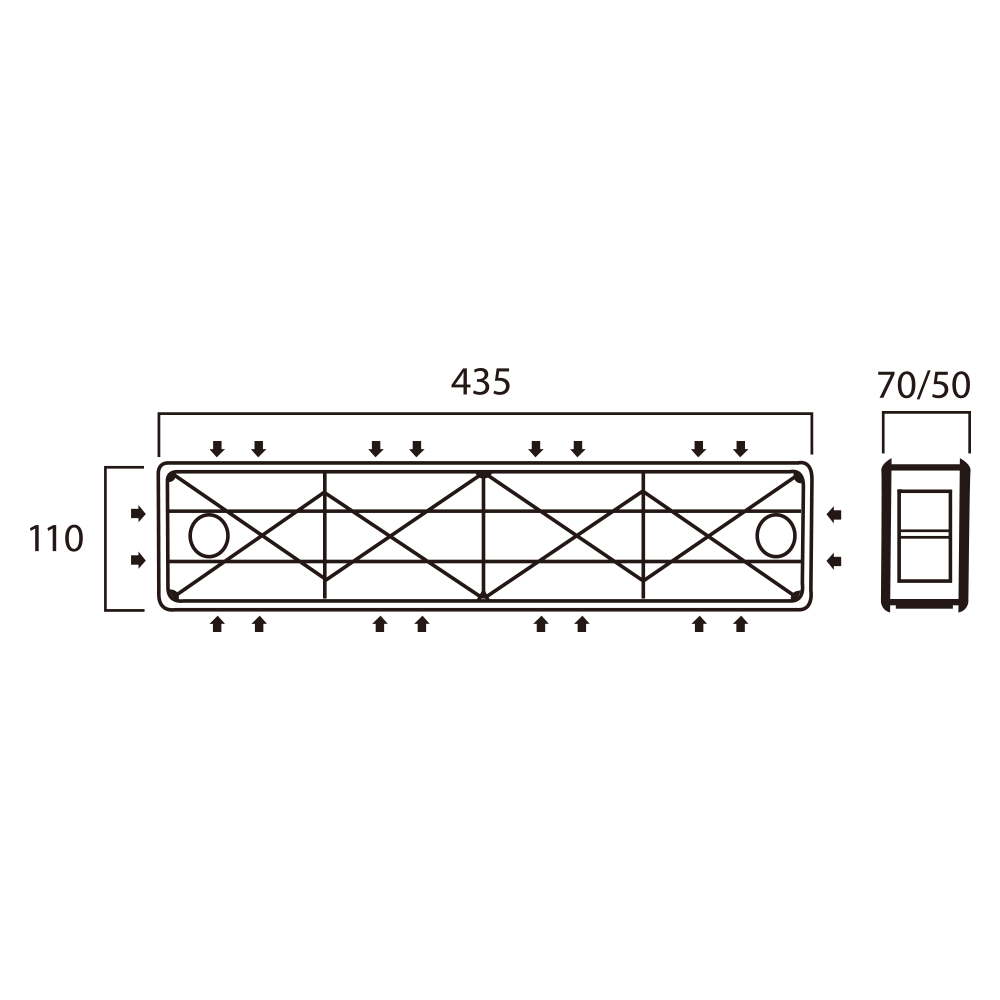 Good Quality Air-Conditioning Predisposition Box With Condensate Drain Port Pre-Installation