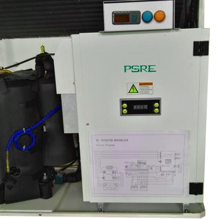 Low Temp Cold Room Coldroom System Refrigeration Cooler 3/4 2 hp 1hp Freezer Monoblock air Cooled Compressor Condensing Unit