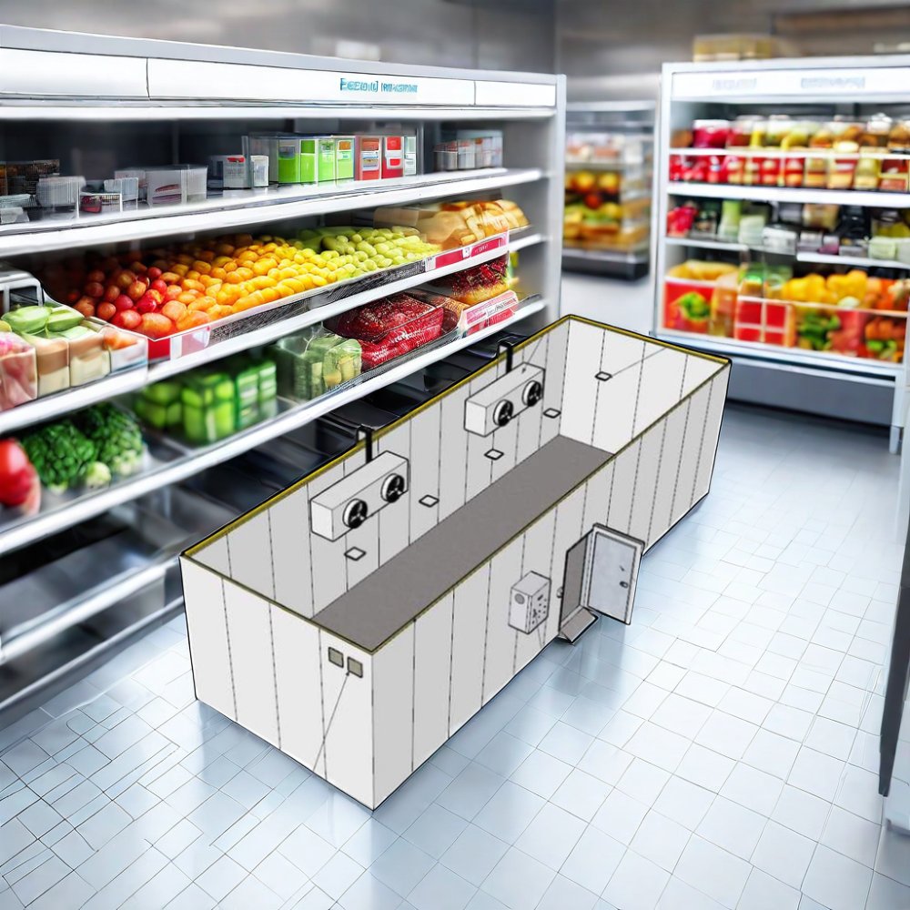 High Quality Air Cooled Cold Room Condensing Unit Tecumseh Brand Compressor for Food Shop Cold Storage