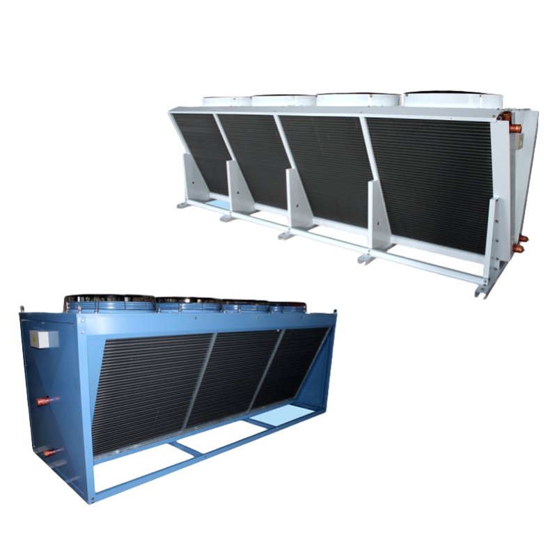 Custom Model V Type Air-Cooled Condenser Dryer Cooler Industrial Refrigeration Equipment