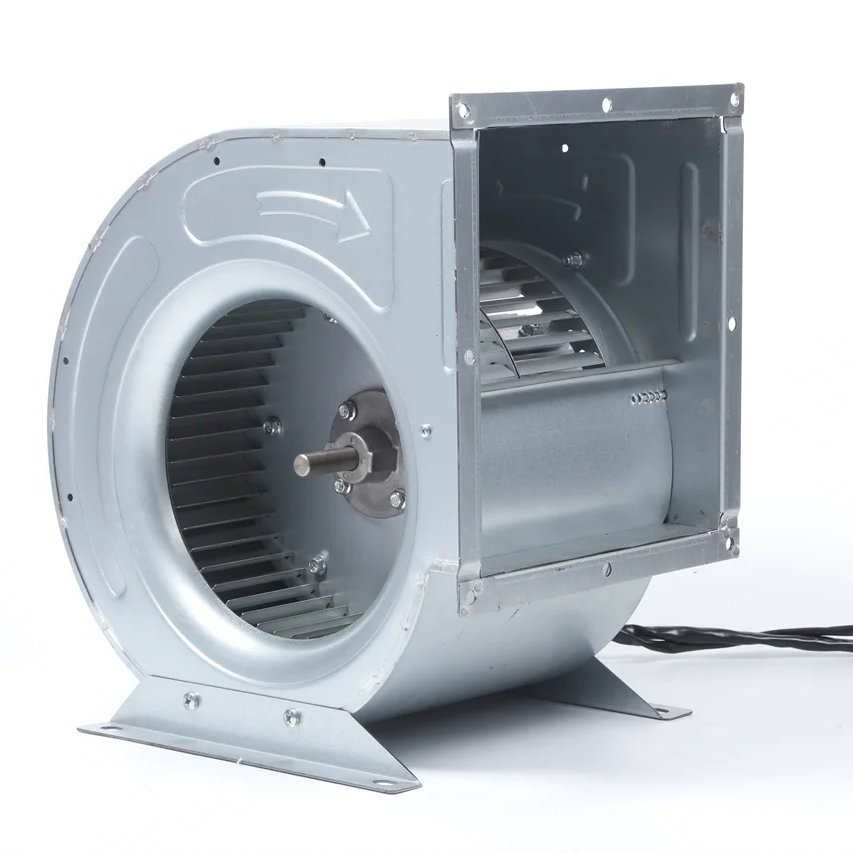 7-7 Inch 250W Forward Curved Double Inlet Centrifugal Blower Fan with Flange