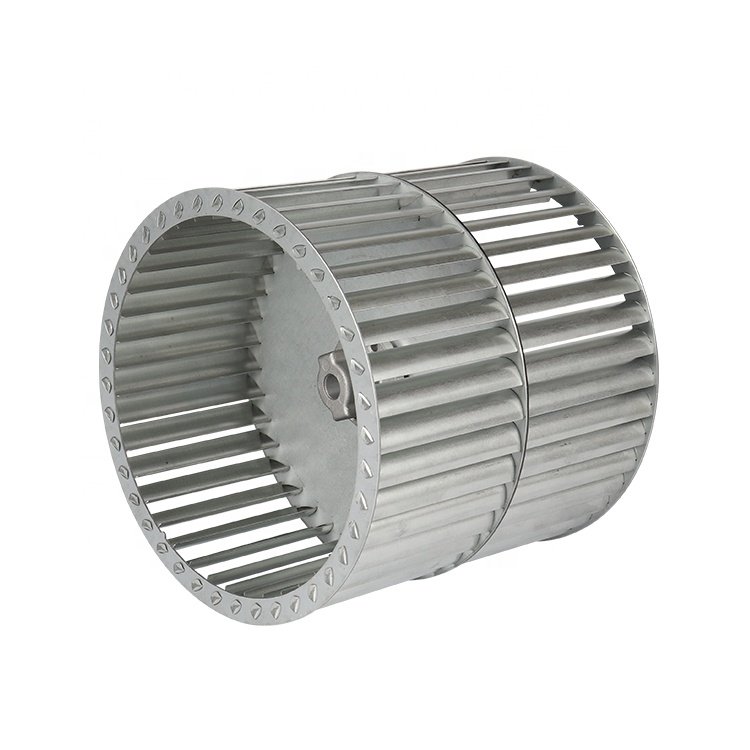 7-7 Inch 250W Forward Curved Double Inlet Centrifugal Blower Fan with Flange