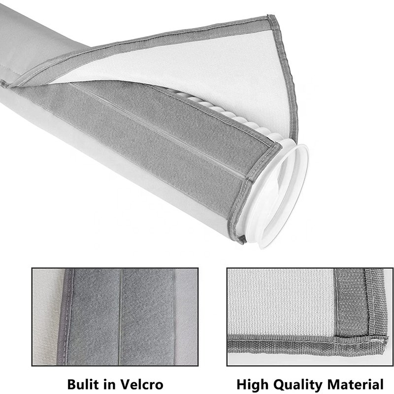 Easy Installation Portable Air Conditioner Hose Cover Wrap Exhaust Duct Vent Cover AC Exhaust Hose Cover