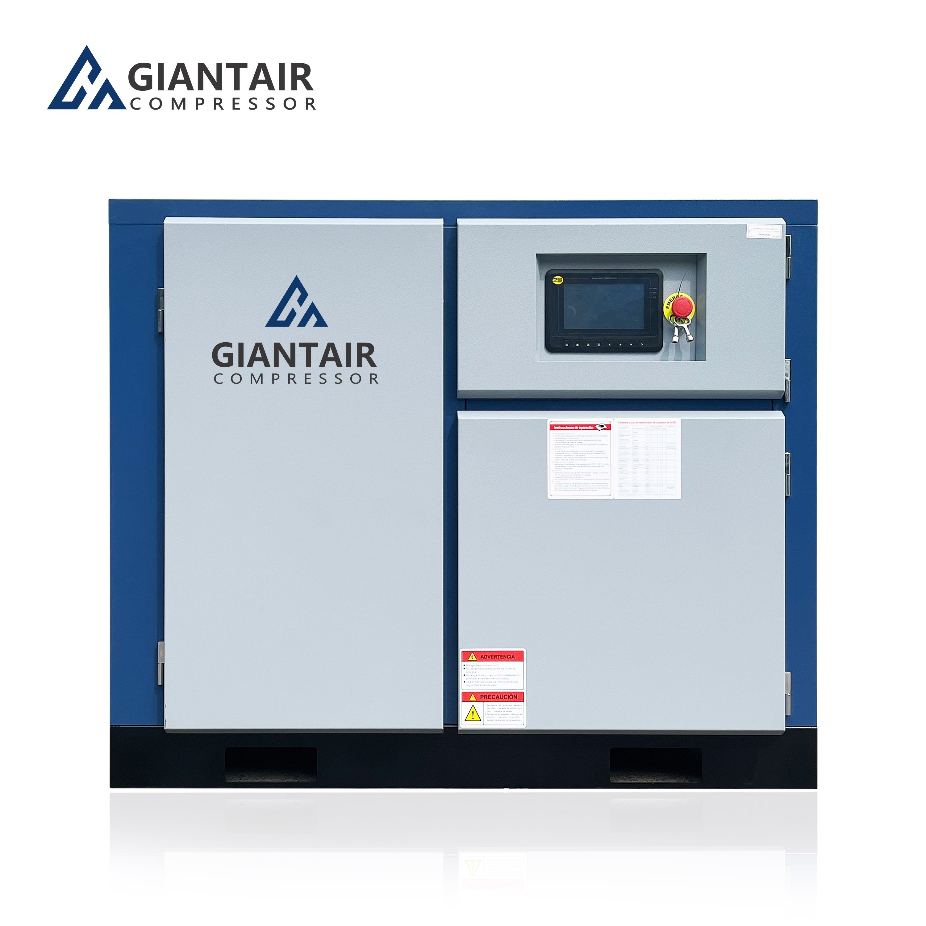GIANTAIR Hot Sale Industrial Screw Air Compressor Permanent Magnet VFD Rotary Air Compressor