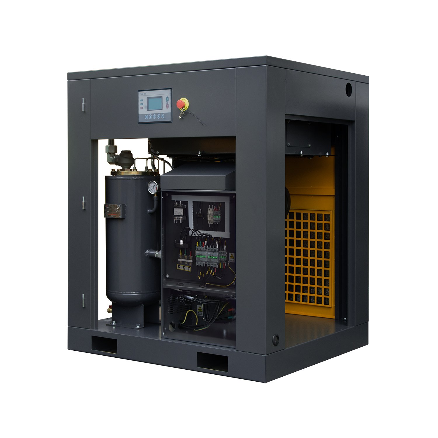 HANDE Industrial Air Compressor 7.5KW Low Noise Air Compressor 10HP Fixed Speed HD-7D5 Screw Air Compressor