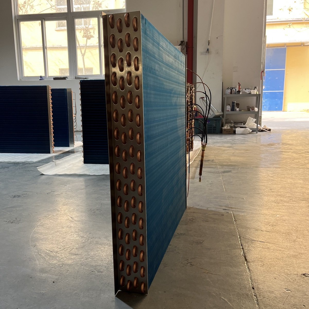 Customized Copper & Aluminum Fin Condensers New Water-Cooled Air Conditioners with Fan Coil Units Core Components Cooling Coils"