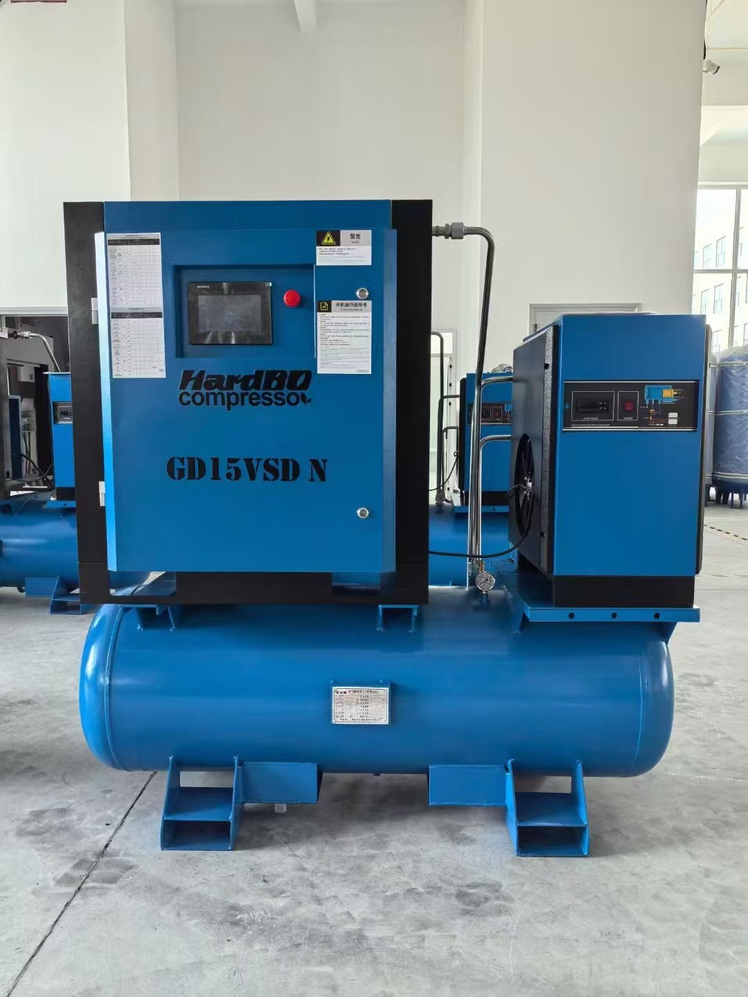 15kw air tank Portable Screw air Compressor Industrial Compressor Screw air Compressor
