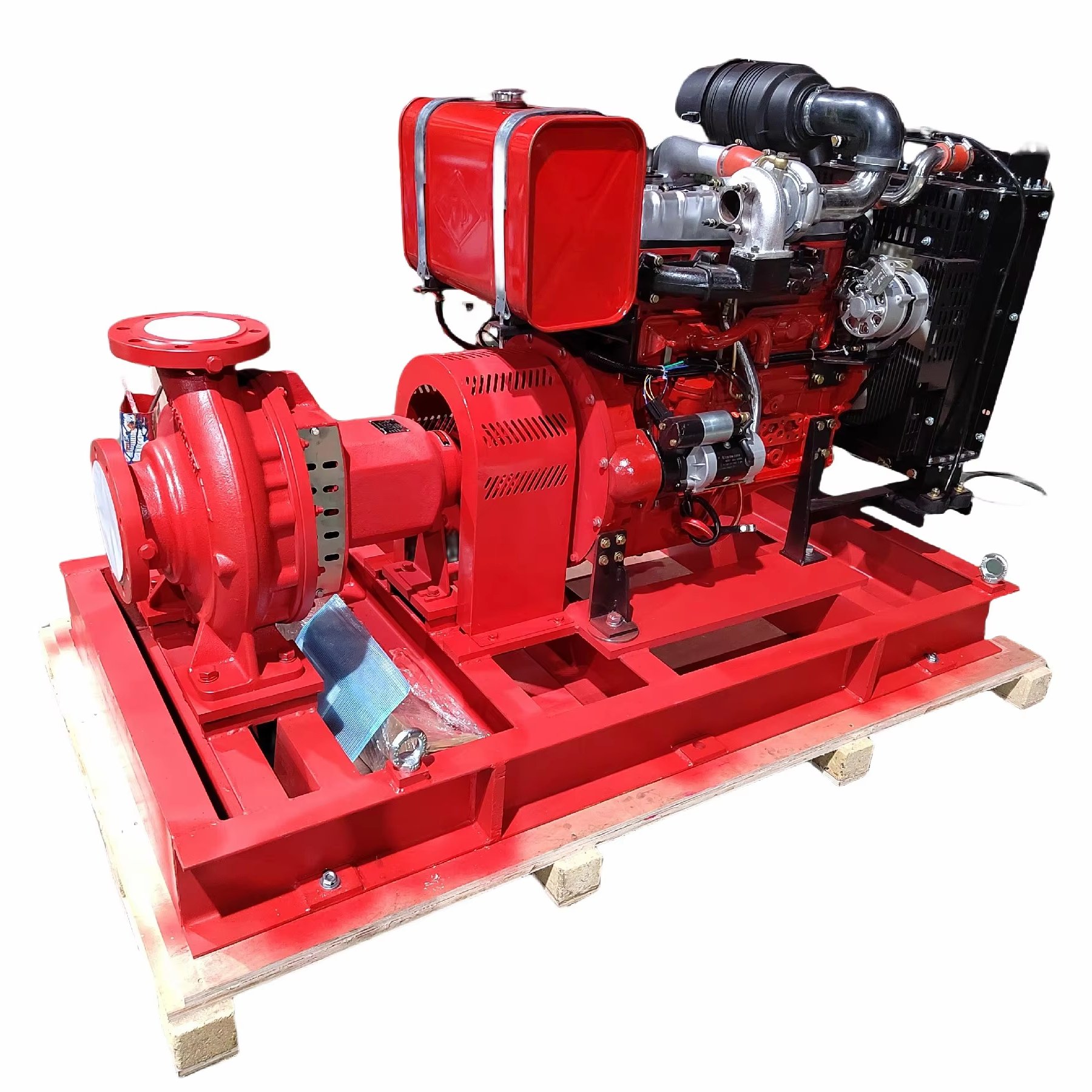 Factory Direct Stainless Steel Fire Truck End Suction Centrifugal Water Pump Sets 5bar Fire Fighting Pump for Fire Fighting