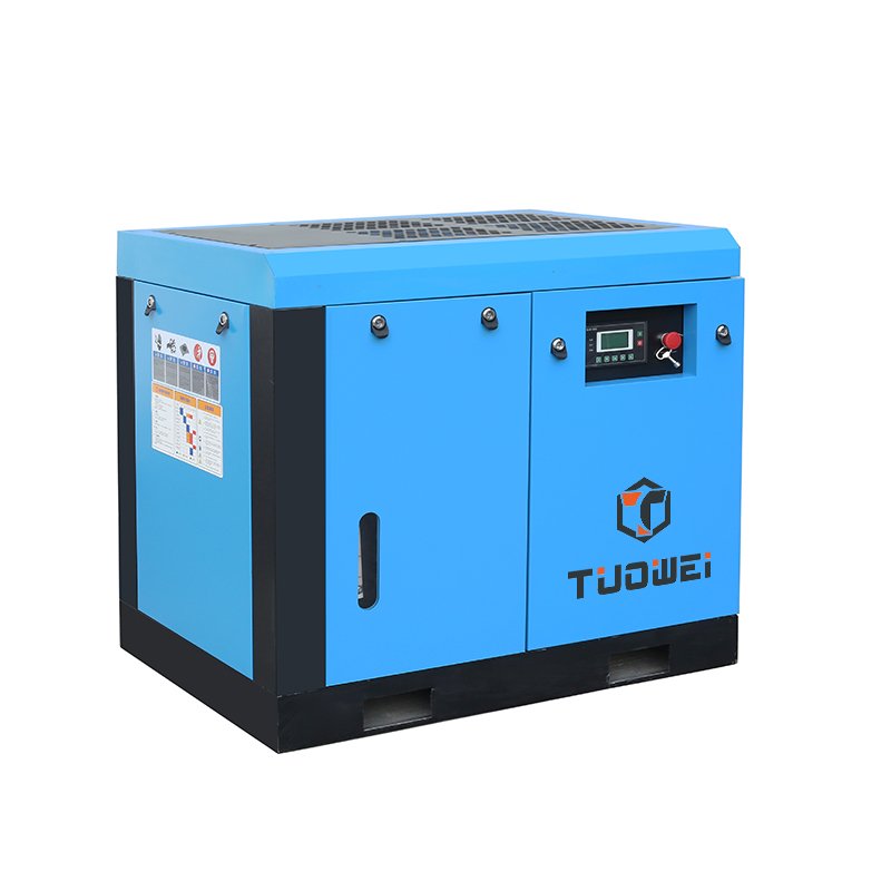 Low Noise 8 Bar 15kw 20hp 80 Cfm Fixed Speed Chinese Rotary Screw Air Compressor
