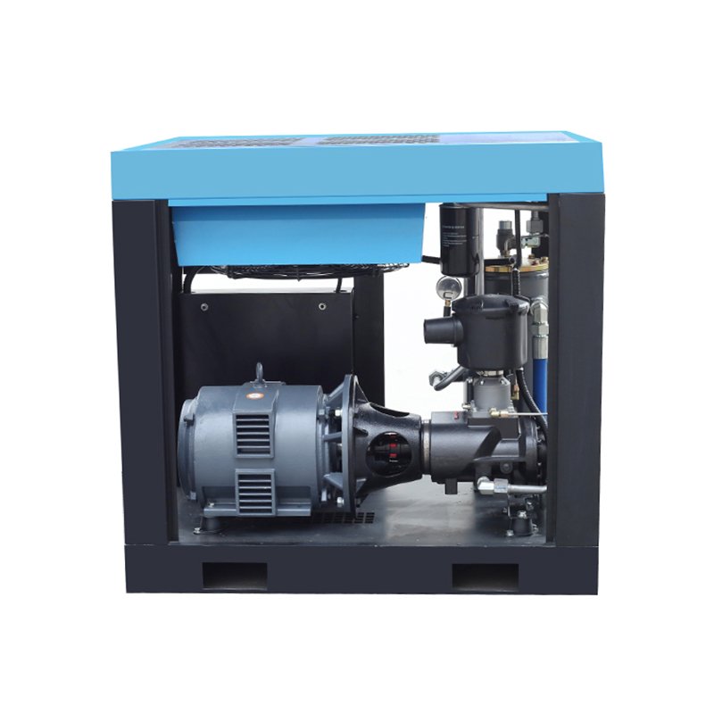 Low Noise 8 Bar 15kw 20hp 80 Cfm Fixed Speed Chinese Rotary Screw Air Compressor
