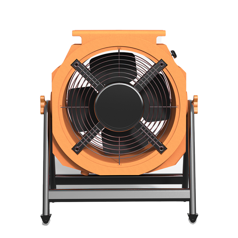 Portable High - Efficiency 220V Axial Flow Blower Smoke Exhaust and Water Damage Restoration
