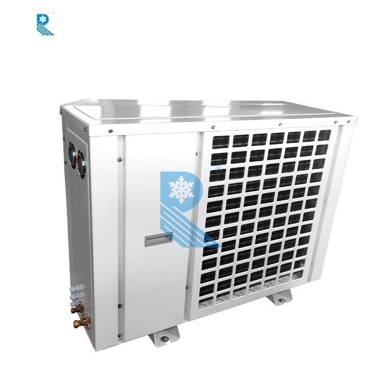 Ruixue Air Cooled L Type Condensing Unit With Scroll 5HP Compressor for Cold Room Refrigeration Unit