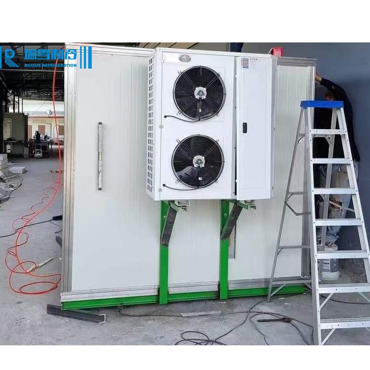 Ruixue Air Cooled L Type Condensing Unit With Scroll 5HP Compressor for Cold Room Refrigeration Unit