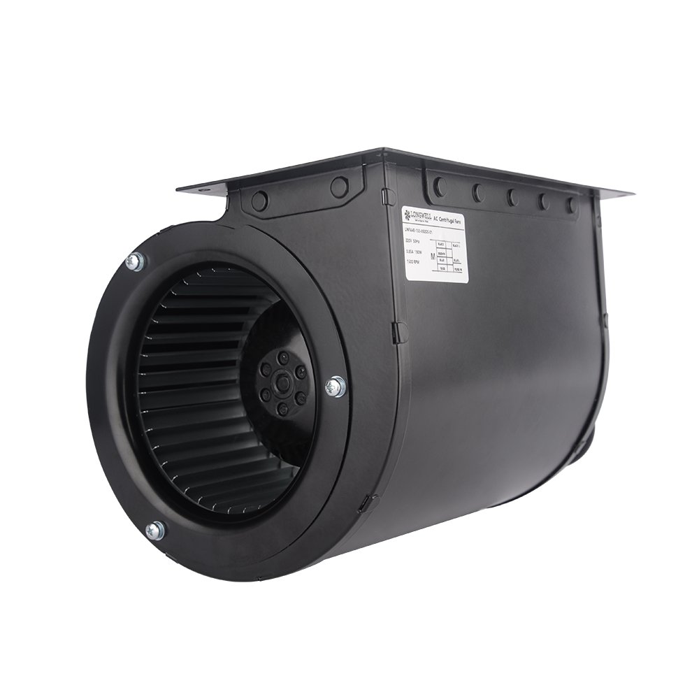 LWFBDH120-4E Dual Inlet AC Capacitor Motor Forward Centrifugal Blower Fan