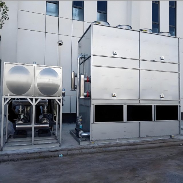 300T Air Cooled Water Industry Closed Water-saving (Counter-flow Type) Cooling Tower Evaporative Condenser