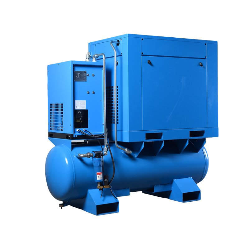 4-In-1 7.5Kw 11Kw 15Kw Air Compressor Fixed Speed Pm Vsd Air Compressor With Air Dryer and Tank
