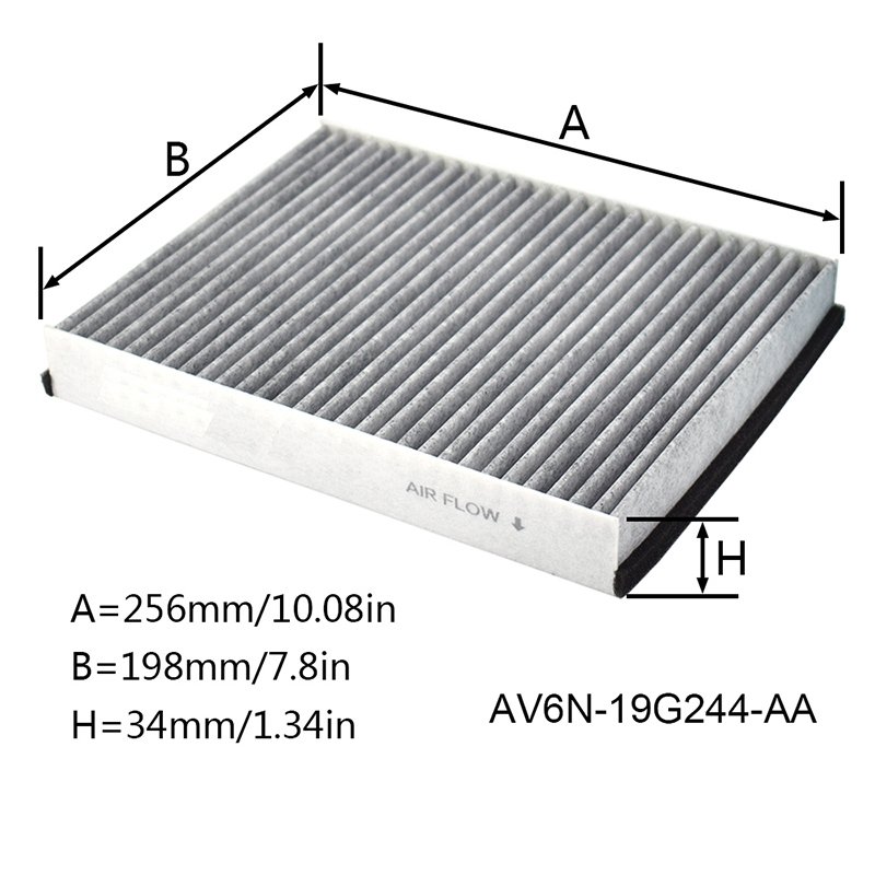 High-Efficiency Cabin Air Filters AV6N-19G244-AA 1709013 31369455 for FORD VOLVO V40