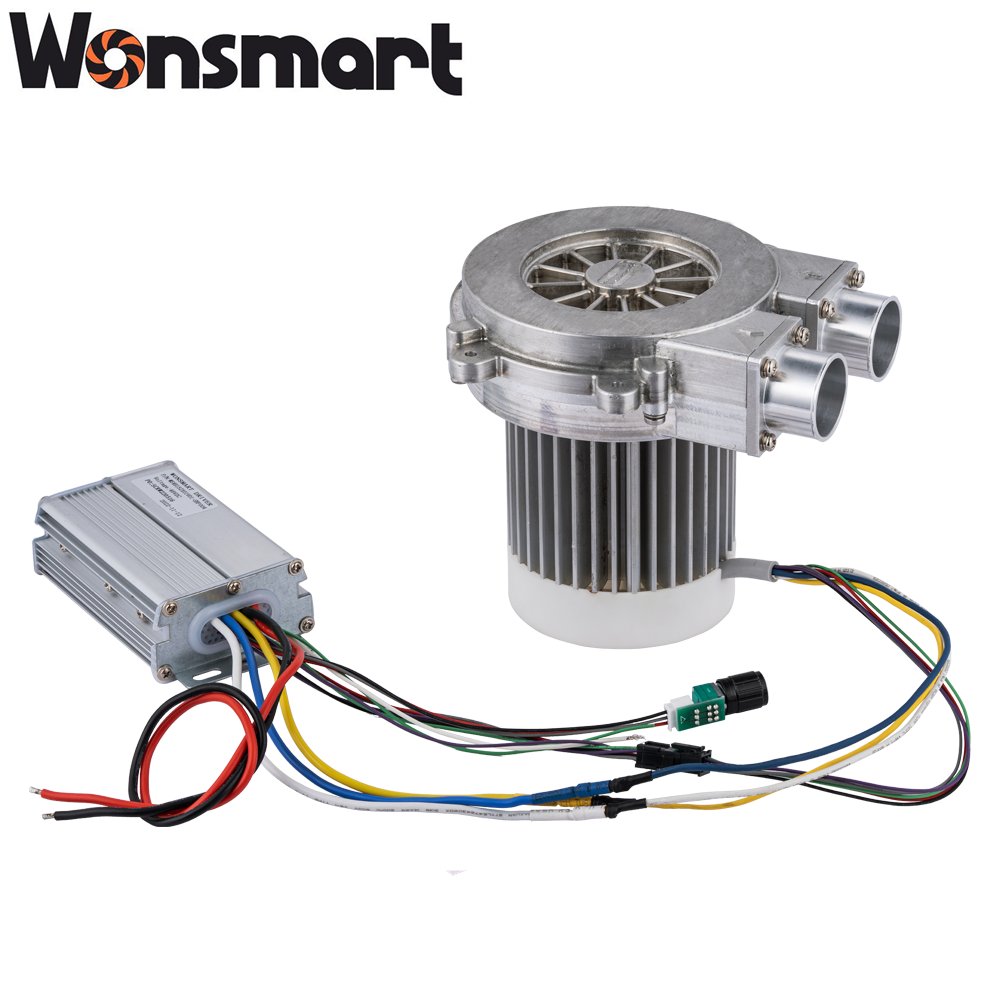 Professional 48V 40kpa High Pressure Fans Turbo Blower 13000w Brushless Fuel Cell Blower for SOFC System