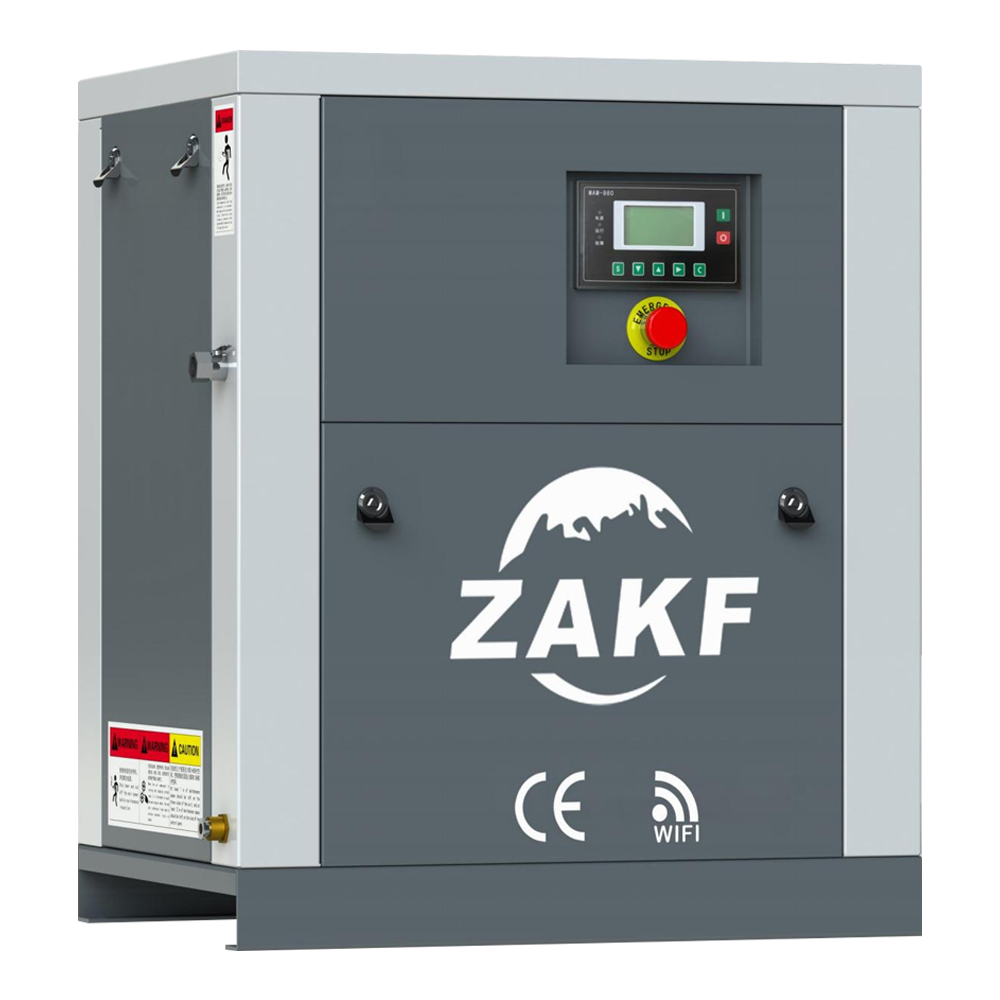 ZAKF Z03 Belt Driven 2.2KW 116PSI 8CFM 210 Cfm 250 Cfm Portable Oilfree 3HP 75HP 100hp Screw Oil Free air Compressor
