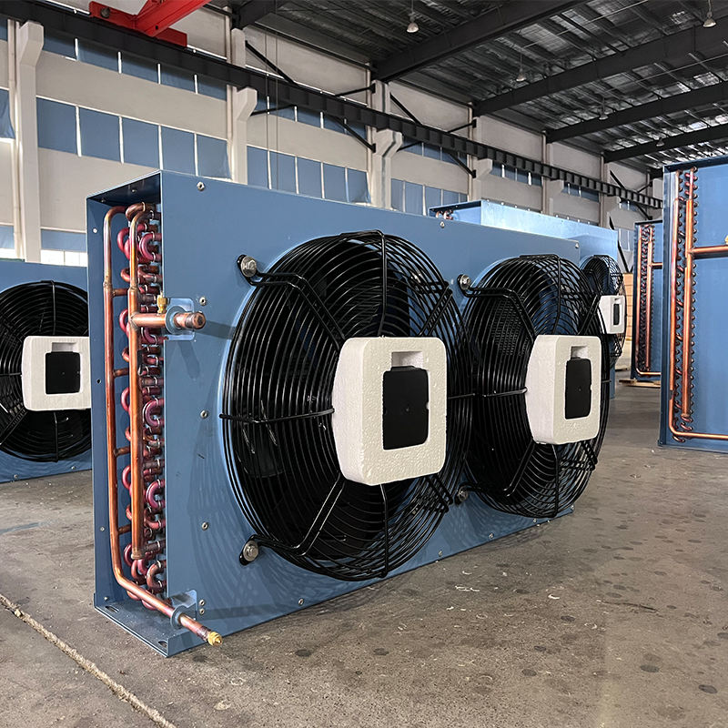 H-series Commercial Refrigeration Unit Heat Exchanger Air Cooled Condenser for Walk in Freezer Cold Room