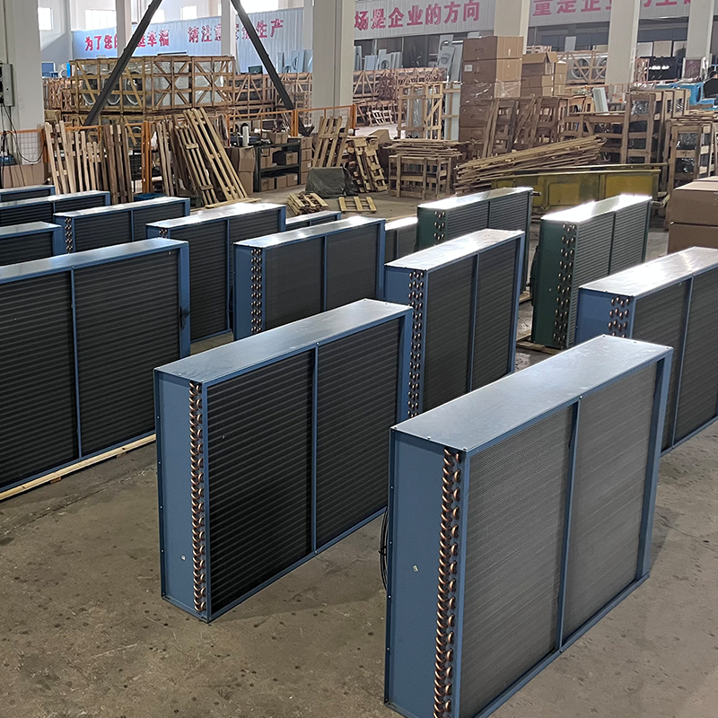 H-series Commercial Refrigeration Unit Heat Exchanger Air Cooled Condenser for Walk in Freezer Cold Room
