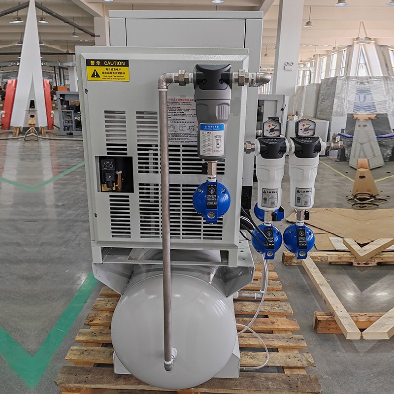 2.2kw 3hp Small Silent Electric 4 in 1 Scroll Oil-free air Compressor