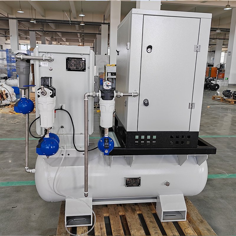 2.2kw 3hp Small Silent Electric 4 in 1 Scroll Oil-free air Compressor