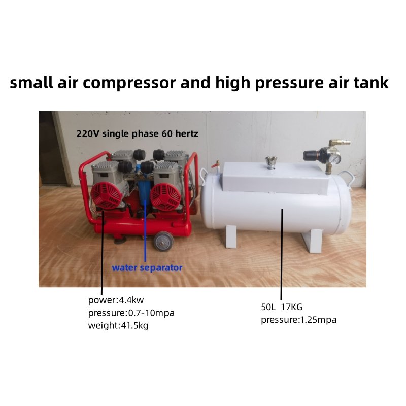 50-60 Hertz air Compressor With air tank 220 V Single Phrase Small air Compressor