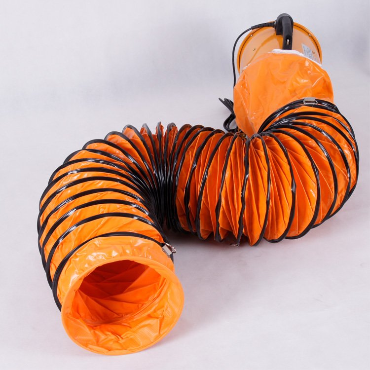 High Velocity Extraction Ventilation Air Mover Industrial Portable Air Blower Exhaust Fan with 5M 12 Inch Flexible Duct