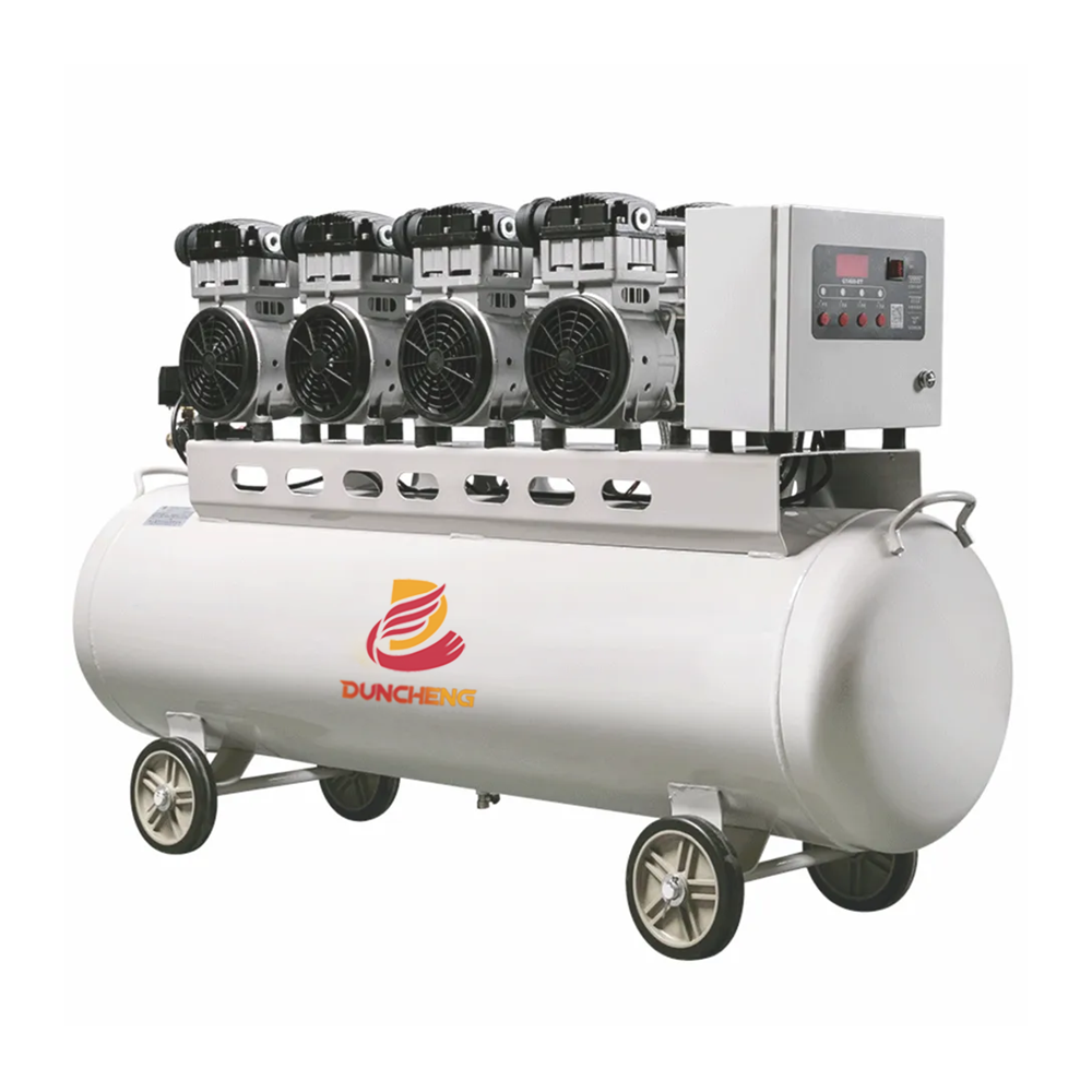 Aircompressor 2400kw Oil-free Air Compressors With 400l 120 Litre Air Tank Ac Power Portable