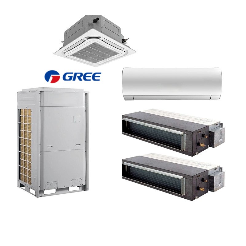 Gree GMV6 Inverter VRF/VRV System New Multi-Split Industrial Air Conditioning for Hotels with Compressor As Core Component