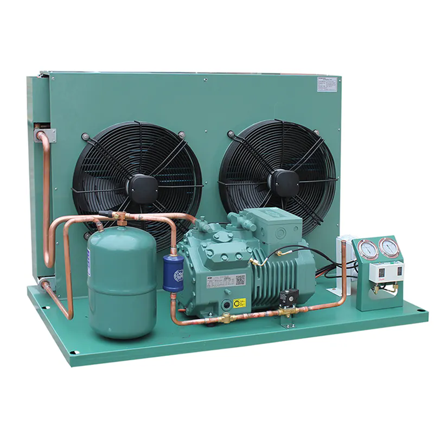 3HP 4HP Cold Room Refrigeration Air Cooling Walk in Freezer Piston Condensing Unit