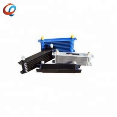 Transmission Oil Cooler Hydraulic Fin air Oil Cooler Aluminum Condense Universal Stacked Oil Cooler
