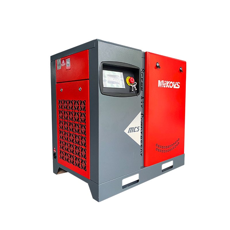 Mikvos 7.5KW 11 KW Oil Injected New Design Chinese Red High Quality Screw Air Compressor